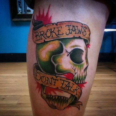 Tattoos - Skull Tattoo - 100049